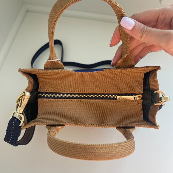 NTW Rothy's | The Petite Classic Tote | Mallard Blue - Picture 5 of 14